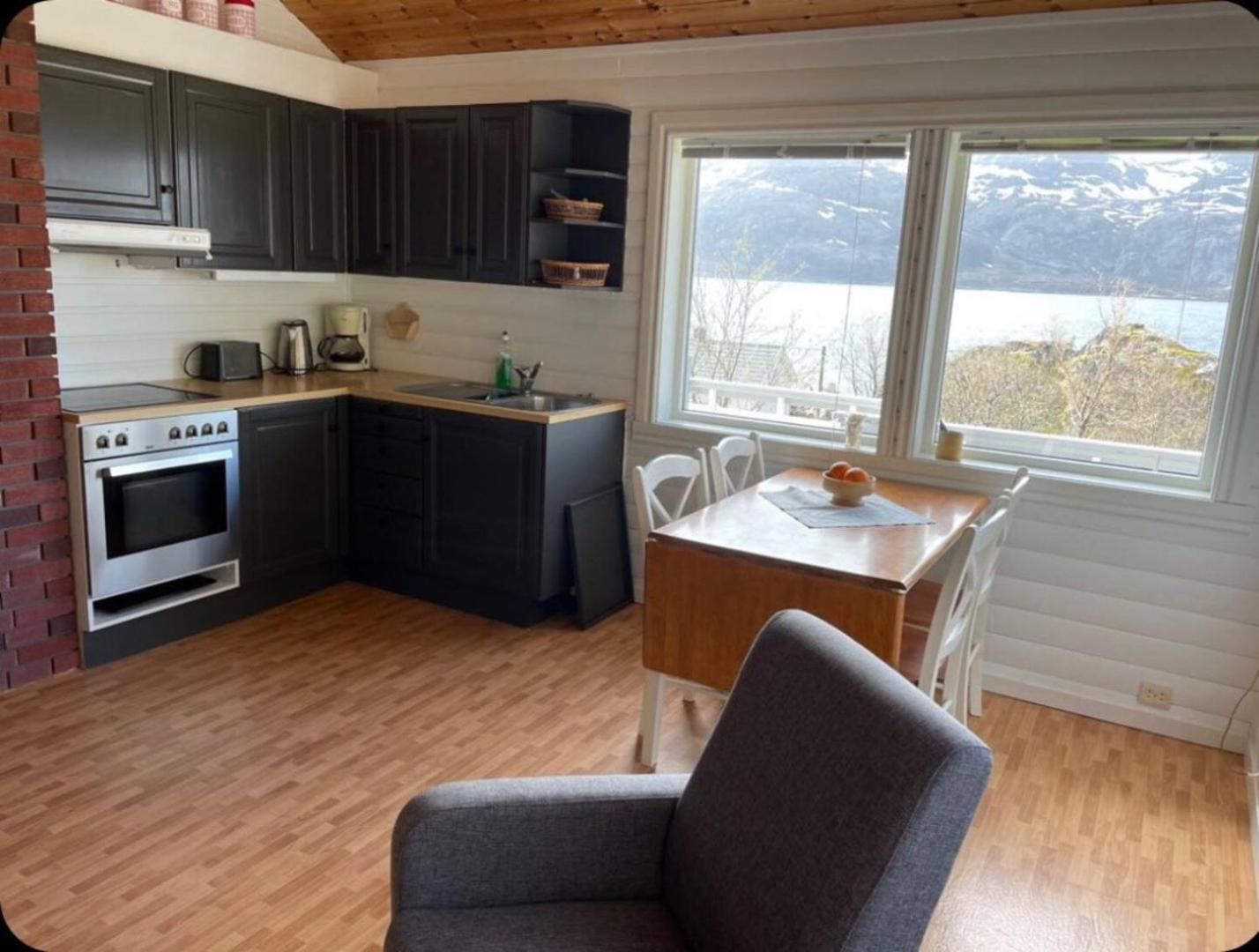 Vettinghytta, Close To The Sea With Amazing View. Gravdal  Экстерьер фото